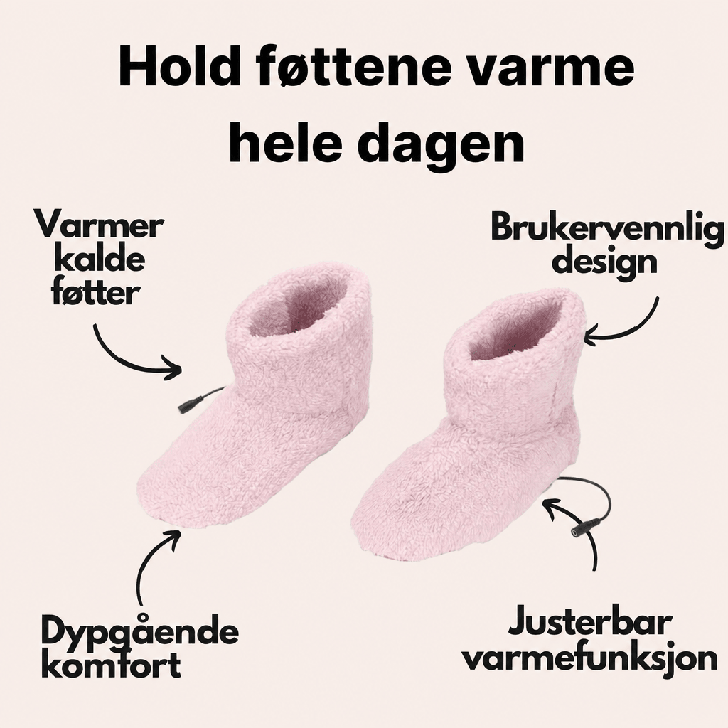 HeatCharge™ – Hurtigoppladbare varmesko - AVABeauty.no
